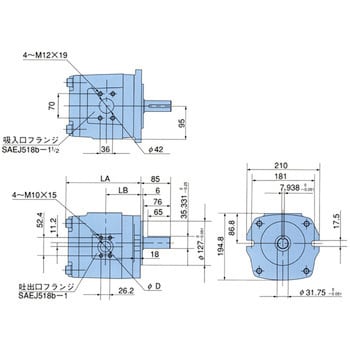 IPH-5B-64-11 ギヤポンプ(IPポンプ) 1台 NACHI(不二越) 【通販サイト