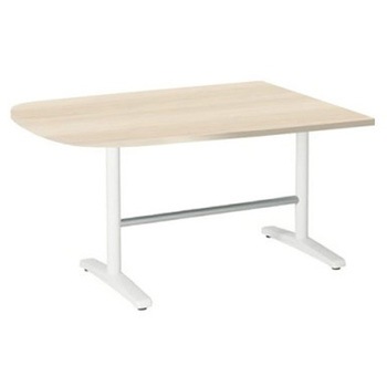 87AFEL MDB4 Livesミーティングテーブル T字脚天板固定/台形 1500×900×720 オカムラ(岡村製作所) 07018141