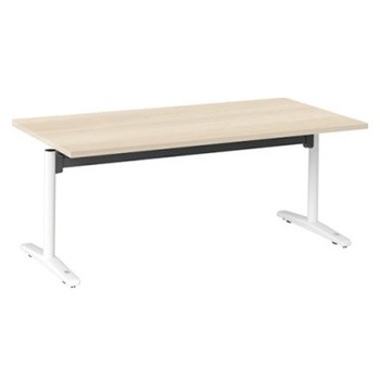 87AHAM MDB4 Livesミーティングテーブル T字脚天板フラップ/矩形 1800×900×720 オカムラ(岡村製作所) 07018947