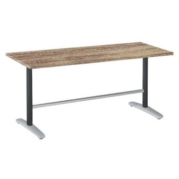 87AFAH MEW2 Livesミーティングテーブル T字脚天板固定/矩形 1800×750×720 オカムラ(岡村製作所) 07019175