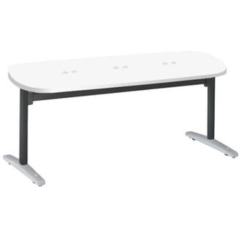 87AHHM MEV6 Lives�~�[�e�B���O�e�[�u�� T���r�V�t���b�v/�ȉ~�` 1800�~900�~720 CU�t �I�J����(�������쏊) �L���X�^�[�L �����~�����ϔ� 07019979