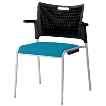 81R2GX FFW5 ���[�e 4�{�r�`�F�A �I�t  �w�J�o�[�� �u���b�N�V�F�� �V���o�[�t���[�� �I�J����(�������쏊) ����795mm��582mm���s548mm  81R2GX FFW5 07020521