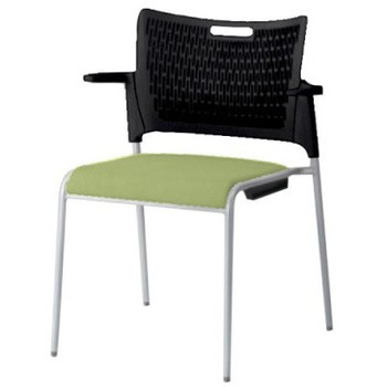 81R2GX PB22 ���[�e 4�{�r�`�F�A �I�t  �w�J�o�[�� �u���b�N�V�F�� �V���o�[�t���[�� �I�J����(�������쏊) ����795mm��582mm���s548mm  81R2GX PB22 07020548