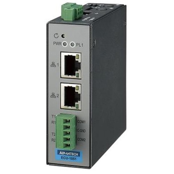産業用IoTゲートウェイ(ECU-1051TL-R10AAE)【Ethernet 2ポート・RS-232/485対応】 Advantech(アドバンテック)