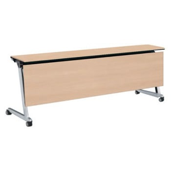 81E4BA MP67 �G���K�X�^ �T�C�h�t�H�[���h�e�[�u�� �I�J����(�������쏊) �L���X�^�[�L ��1800mm���s450mm����720mm  81E4BA MP67 07032378