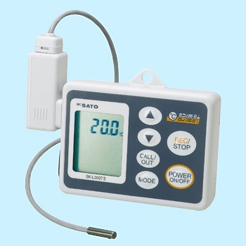 SK-L200TⅡ(SK-LTⅡ-2付)((8161-00)+(8163-00))(校正書・トレーサビリティ体系図付) データロガー記録計 (温度タイプ) 佐藤計量器製作所 29158256