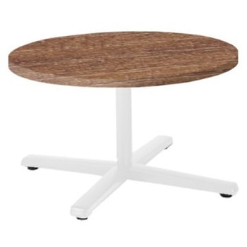 87AABE MET3 Livesミーティングテーブル 単柱脚天板固定/丸形 750Φ×500 オカムラ(岡村製作所) 07035047