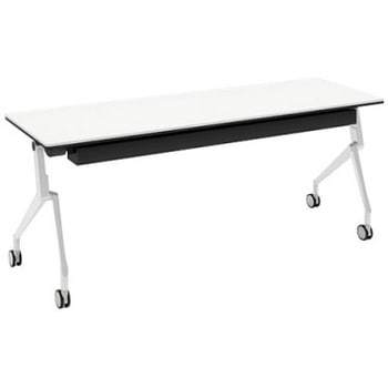 81B49Y MH47 インターアクトNT ホワイト脚 配線孔無 棚板無 幕板無 オカムラ(岡村製作所) 07042555