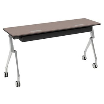 81B4LW MBX2 インターアクトNT シルバー脚 配線孔付 棚板無 幕板無 オカムラ(岡村製作所) 07045319