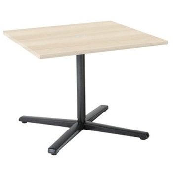 87ABFJ MDA4 Livesミーティングテーブル 単柱脚天板固定/矩形 900×900×720 CU付 オカムラ(岡村製作所) 07049896