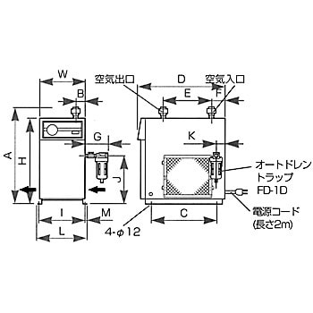 ORION エアードライヤー RAX6F-SE-