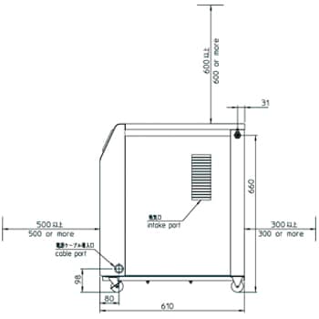 オイルフリースクロールコンプレッサ