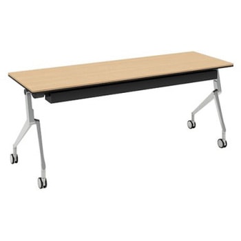 81B4JY MP67 インターアクトNT シルバー脚 配線孔無 棚板無 幕板無 オカムラ(岡村製作所) 07073538