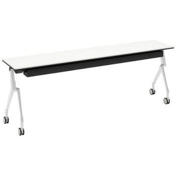 81B49S MH47 インターアクトNT ホワイト脚 配線孔無 棚板無 幕板無 オカムラ(岡村製作所) 07075699