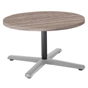 87AABE MEW1 Livesミーティングテーブル 単柱脚天板固定/丸形 750Φ×500 オカムラ(岡村製作所) 07078666