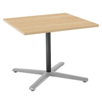 87ABAJ MEV7 Livesミーティングテーブル 単柱脚天板固定/矩形 900×900×720 オカムラ(岡村製作所) 07080739