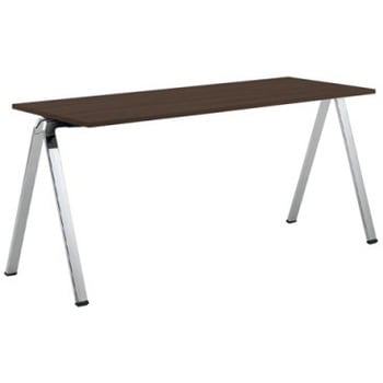 L685BA MX63 フレッシ 1600x600 ポリッシュ脚 ローラー付脚端 オカムラ(岡村製作所) 07096139