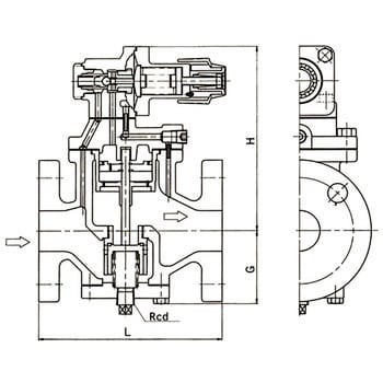 RP-6型 減圧弁(蒸気用) ベン 【通販モノタロウ】