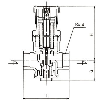 RD-40型 減圧弁(蒸気用) ベン