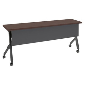 フラプター ブラック脚 棚板付 幕板付 オカムラ(岡村製作所)