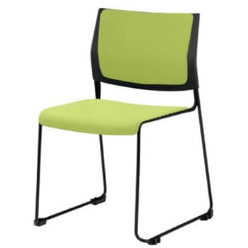 8105XC PD32 ケッテ クローズ脚 座パッドタイプ 背パッド付 ブラックフレーム ブラックシェル オカムラ(岡村製作所) 07107321