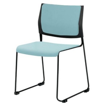 8105XB PD31 ケッテ クローズ脚 座パッドタイプ 背パッドなし ブラックフレーム ブラックシェル オカムラ(岡村製作所) 07107409