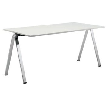 L685BB MG99 フレッシ 1600x800 ポリッシュ脚 ローラー付脚端 オカムラ(岡村製作所) 07107488