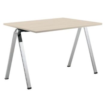 L685AB MX61 フレッシ 1200x800 ポリッシュ脚 ローラー付脚端 オカムラ(岡村製作所) 07108617