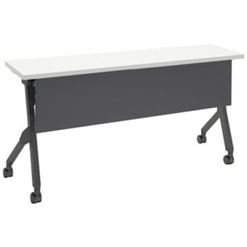 フラプター ブラック脚 棚板付 幕板付 オカムラ(岡村製作所)