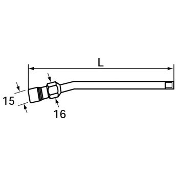 グリースガン用ノズル KTC 油用注入器 【通販モノタロウ】