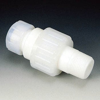 NR1292-002 PTFE 分離型オスネジハーフユニオン 8Φ×R1/4 フロン