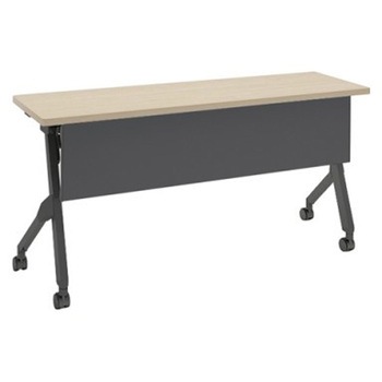 フラプター ブラック脚 棚板付 幕板付 オカムラ(岡村製作所)