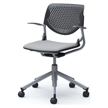 81S2CE FM19 ���i 5�{�r�`�F�A �I�t  �w�p�b�h�� �u���b�N�V�F�� �V���o�[�t���[�� �i�C�����o�� �I�J����(�������쏊) �O���[���w���@:�K�� ����805�`897mm��565mm���s560mm  81S2CE FM19 07114759