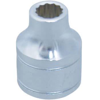 9.5sqソケット(12角)(ミリ) KTC
