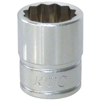 9.5sqソケット(12角)(ミリ) KTC