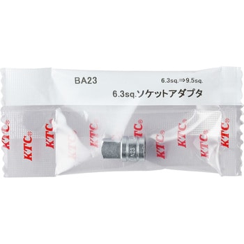 BA23 6.3sq. ソケットアダプタ 1個 KTC 【通販モノタロウ】