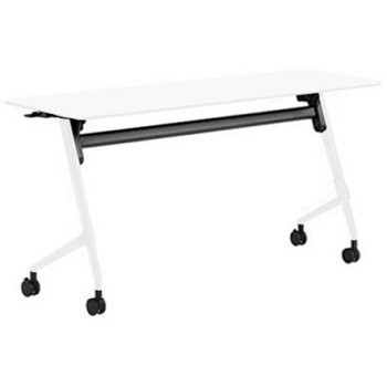 81F5AZ MDA7 マルカ サイドフォールドテーブル 棚板無 樹脂幕板無 1500×600 オカムラ(岡村製作所) 07122985