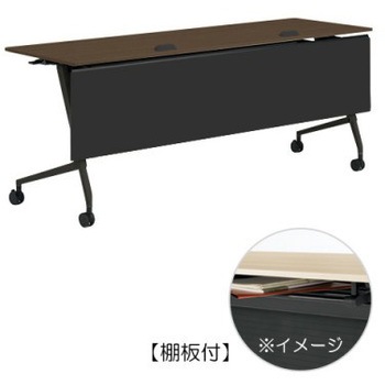 81F5FB MDA6 �}���J �T�C�h�t�H�[���h�e�[�u�� �R���Z���g���j�b�g�t �I�t �������t 1800�~600 �I�J����(�������쏊) �L���X�^�[�L 07123256