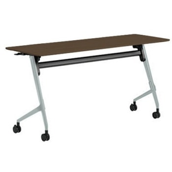 81F5AZ MDA3 マルカ サイドフォールドテーブル 棚板無 樹脂幕板無 1500×600 オカムラ(岡村製作所) 07123378