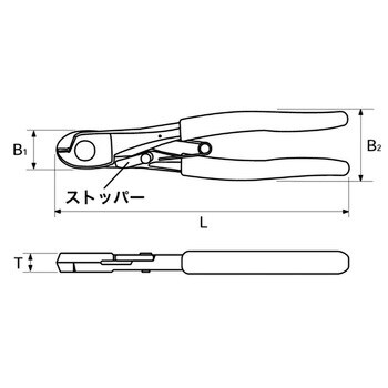 AS402 ブーツバンドカッタ 1丁 KTC 【通販モノタロウ】