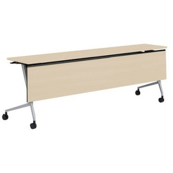 81F5ZG MDA1 �}���J �T�C�h�t�H�[���h�e�[�u�� �I�� �ؖږ��t 2100�~450 �I�J����(�������쏊) �L���X�^�[�L   81F5ZG MDA1 07126756