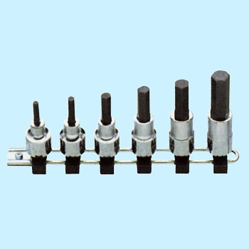 レンセット HB306 12.7sq.ヘキサゴンレンチセット 1セット(6個) KTC 【通販