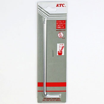 ハイグレードボールポイントL形ロング六角棒レンチ(インチ) KTC