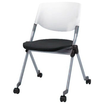 H141ZA FFW1 リータ2 4本脚キャスタータイプ 肘なし ホワイトシェル オカムラ(岡村製作所) 07129879