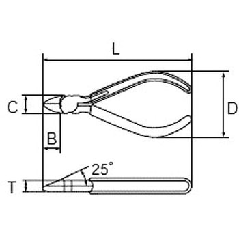 弱電用ニッパ KTC
