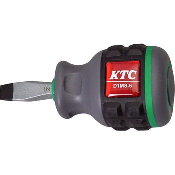 樹脂柄スタッビドライバマイナス KTC
