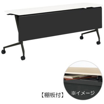 81F5BA MAS1 �}���J �T�C�h�t�H�[���h�e�[�u�� �I�t �������t 1800�~450 �I�J����(�������쏊) �L���X�^�[�L 07132521