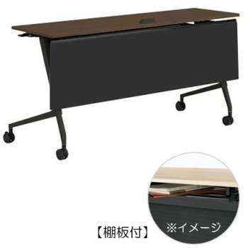 81F5FC MDA6 �}���J �T�C�h�t�H�[���h�e�[�u�� �R���Z���g���j�b�g�t �I�t �������t 1500�~450 �I�J����(�������쏊) �L���X�^�[�L 07132636