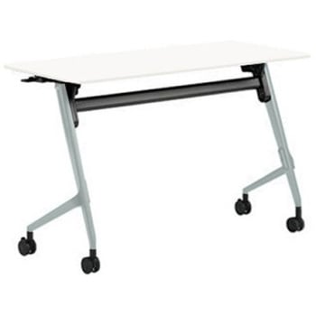 81F5AT MP11 マルカ サイドフォールドテーブル 棚板無 樹脂幕板無 1200×600 オカムラ(岡村製作所) 07133817