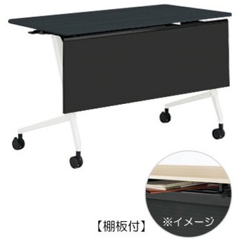 81F5BF MET8 �}���J �T�C�h�t�H�[���h�e�[�u�� �I�t �������t 1200�~600 �I�J����(�������쏊) �L���X�^�[�L 07134359